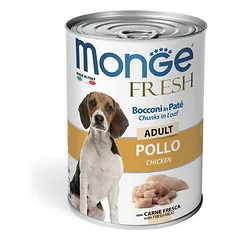 Monge Fresh Adult Konservuotas maistas šunims (su vištiena) 400g