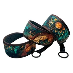 Martingale šunų antkaklis 5 cm – paminkštintas, saugiai kontrolei Mandala