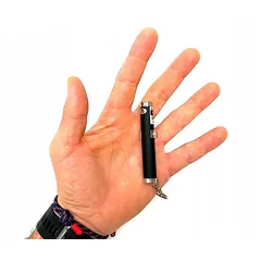 Žalias lazerinis žaislas katėms su USB įkraunama baterija — 3 nuotrauka