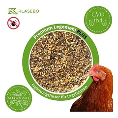 KLASEBO Premium Legemehl PLUS mit Oregano für Legehennen