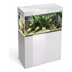 Glossy 100 akvariumas stačiakampis, baltas, 100x40x60 cm