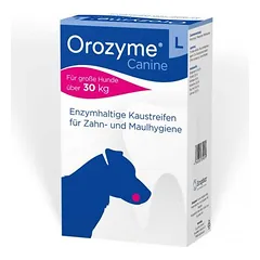 Orozyme kramtomos juostelės, skanėstai šunims, 141 g Dydis M — 3 nuotrauka