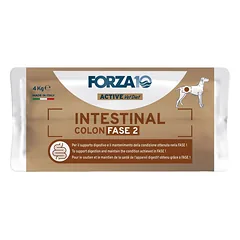 Forza10 Intestinal Colon Active 2 fazės dietinis sausas maistas suaugusiems šunims, siekiant užkirsti kelią chroniško kolito pasikartojimui, 4 kg — 3 nuotrauka