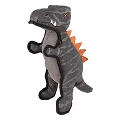 Flamingo Hundespielzeug Strong Stuff Dinosaurier grau