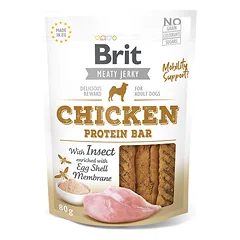 Brit Jerky Chicken Protein Bar skanėstas