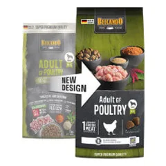 Belcando Adult Grain-Free Poultry sausas pašaras su naminių paukščių mėsa suaugusiems šunims