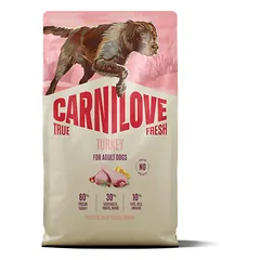 CARNILOVE TRUE FRESH Dog Turkey sausas pašaras šunims