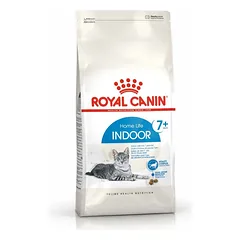 Royal Canin Indoor +7 sausas maistas katėms gyvenančioms namuose nuo 7 metų amžiaus