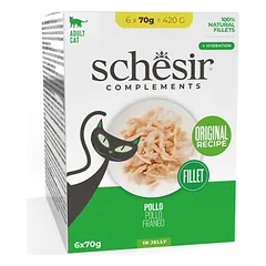 Sparpaket Schesir Complements Filet in Gelee 24 x 70 g