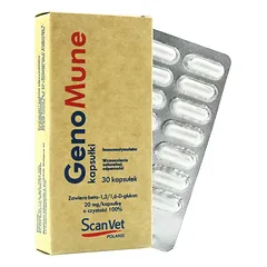 GenoMune 20 mg x 30 kapsulių