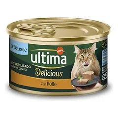 18 + 6 gratis! 24 x 85 g Ultima Delicious Mousse Sterilized