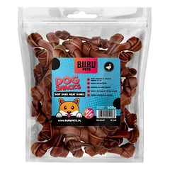 Bubu PETS duck meat bones 500g antienos mėsos kauliukai skanėstas šunims nuotrauka