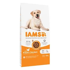 IAMS Advanced Nutrition Adult Large Dog su vištiena, sausas maistas šunims, Ekonominė pakuotė: 2 x 12 kg — 2 nuotrauka