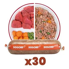 Dog Chef šviežiai virtas maistas šunims – jautiena ir vištiena – 100 % natūralus — 5 nuotrauka