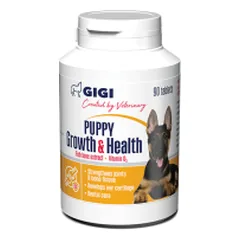 GIGI Puppy Growth and Health papildai šuniukams, 90 tabl.