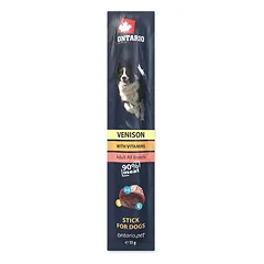 Ontario Stick for dogs Venison skanėstas šunims, 15g (elniena)