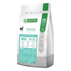 Nature's Protection visų veislių senstančių šunų sausas pašaras su paukštiena, 12 kg — 4 nuotrauka