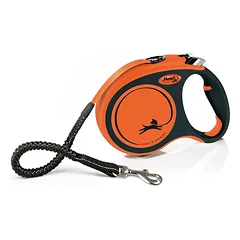 FLEXI Xtreme L Tape 5 m orange automatinis pavadėlis