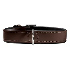 HUNTER antkaklis šunims Softie, Dydis: S-M, Spalva: ruda/juoda, Kaklo apimtis: 36 - 44 cm, Plotis: 2,8 cm — 4 nuotrauka
