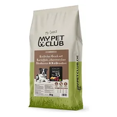 MyPetClub su elniena, begrūdis sausas maistas šunims, > 10 kg — 2 nuotrauka