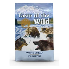 TASTE OF THE WILD Pacific Stream  24,4 kg (2 x 12,2 kg) su rūkyta lašiša