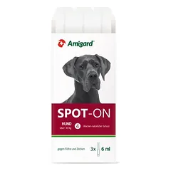 Amigard Spot-on šunims, 1 x 6 ml dideliems šunims — 5 nuotrauka