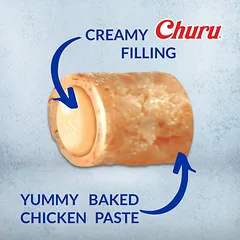 Churu Bites Chicken Salmon skanėstai šunims 96 g — 2 nuotrauka