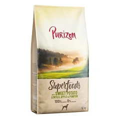 Purizon Superfoods Veggie su batatais, lęšiais, obuoliais ir moliūgu, sausas maistas šunims — 2 nuotrauka