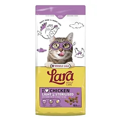 VERSELE-LAGA Lara Adult Light Sterilized 12,5 kg maistas sterilizuotiems katėms