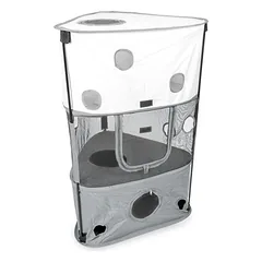 Duvo+ Spielzelt für Katzen grau