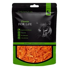 Fitmin for Life Rabbit Jerky skanėstai šunims ir katėms 70 g