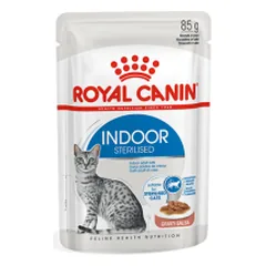 Royal Canin Indoor in Gravy konservai katėms, 85 g
