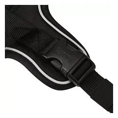 Quapas! Petnešos Ultra, S, kaklas 36-48 cm, krūtinė 45-64 cm, juodos — 2 nuotrauka