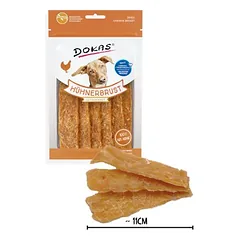 Dokas džiovinta vištienos krūtinėlė, skanėstai šunims — 2 nuotrauka