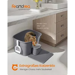 Kačių kraiko dėžutė Feandrea PPT003G02, 64 × 76 × 33 cm — 2 nuotrauka