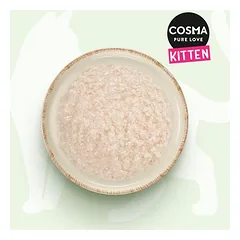 Cosma Original Kitten drėgnas maistas kačiukams, ekonominė pakuotė 24 x 85 g — 4 nuotrauka