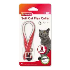 Antkaklis nuo blusų katėms - Beaphar Soft Collars Cats Sparkle