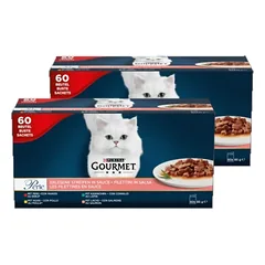 Purina Gourmet Perle kačių maistas 120x85g
