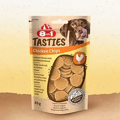 8in1 Tasties vištienos traškučiai, skanėstai šunims — 2 nuotrauka