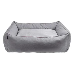 Comfy guolis gyvūnui EMMA pilkas/rožinis,L 60x50x18cm — 3 nuotrauka