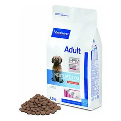 Virbac HPM Dog Adult Neutered Small & Toy veterinarinis maistas šunims 1,5 kg — 3 nuotrauka