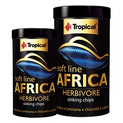 Tropical Soft Line Africa Herbivore minkštas maistas augalėdėms ir visaėdėms Afrikos žuvims 100 ml — 4 nuotrauka