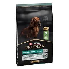 Purina Pro Plan Sensitive Digestion Sausas maistas suaugusiems mažo ir labai mažo dydžio šunims, turintiems jautrią virškinimo sistemą (su ėriena) 7 kg
