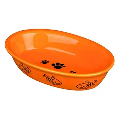 Trixie Cat Bowl Ovalus keraminis dubuo katėms, 0.2 l, 15×10 cm — 2 nuotrauka