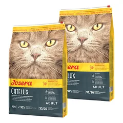 JOSERA Cat Catelux padeda išvengti plaukų gumulų susidarymo, 20 kg (2 x 10 kg)