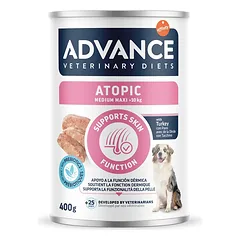 Advance WET Atopic Dog Konservuotas pašaras suaugusiems vidutinių ir didelių veislių šunims, linkusiems į alergijas 400 g photo