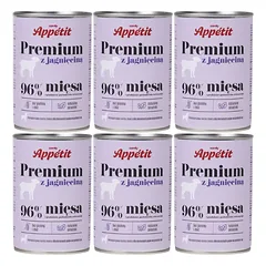 COMFY APPETIT PREMIUM su ėriena 6x400 g