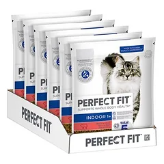 Perfect Fit Indoor 1+ su jautiena, sausas maistas katėms — 4 nuotrauka