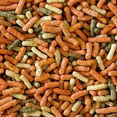 Tropical Pond Sticks Mixed maistas Koi karpiams spalvotomis lazdelėmis 1000 ml — 2 nuotrauka