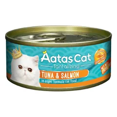 AATAS Cat Tantalizing Tuna&Salmon konservai katėms su tunu ir lašiša, 80 g